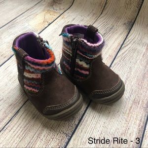 Stride rite baby boots